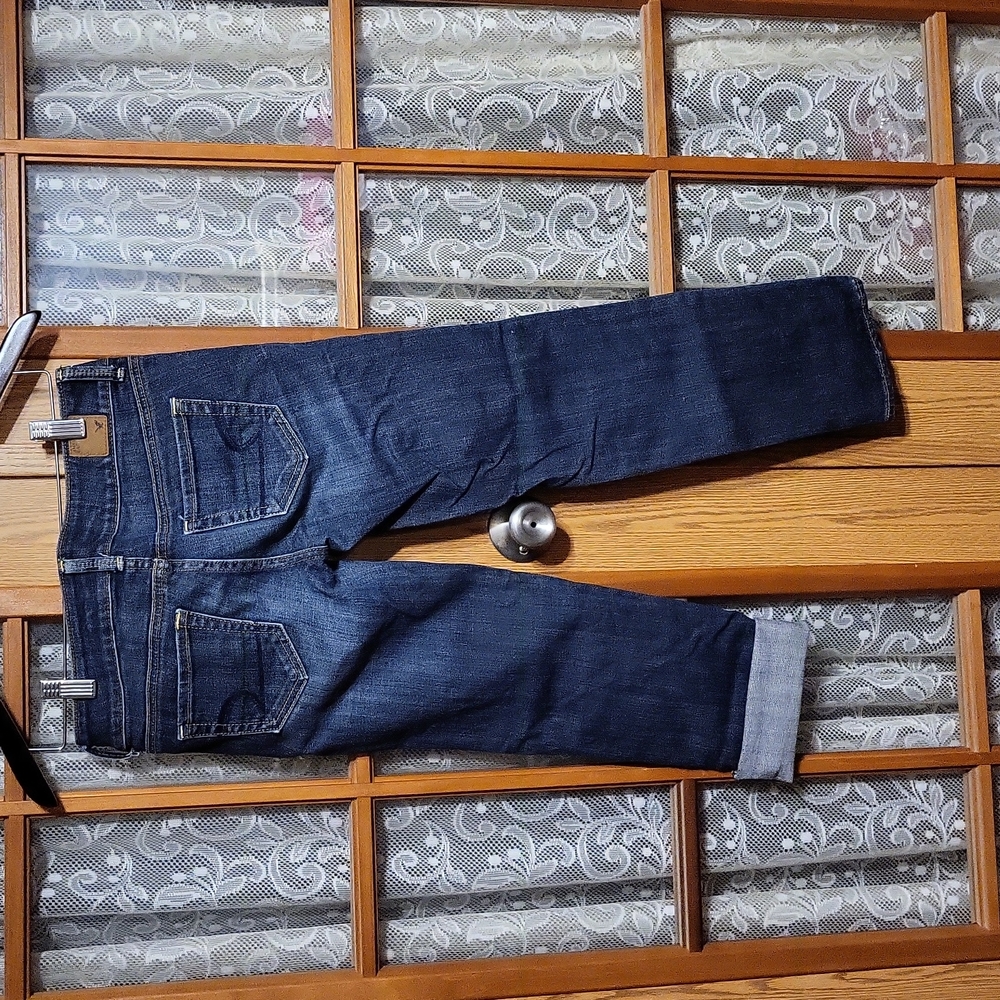 American Eagle cropped jeans size 0 - Picture 2 of 4